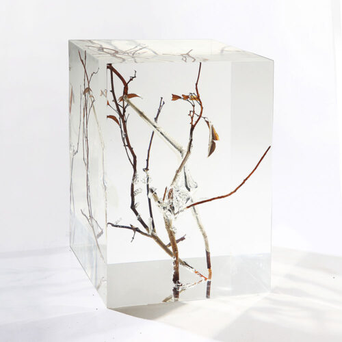 Clear Crystal Display Pedestal with Branches 1