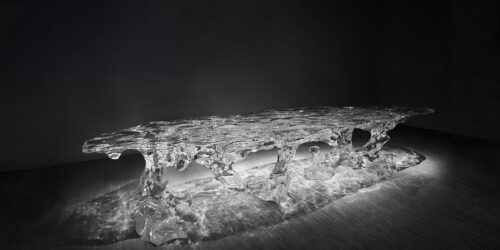 Full view of the Branched Master Table with its elongated crystal form