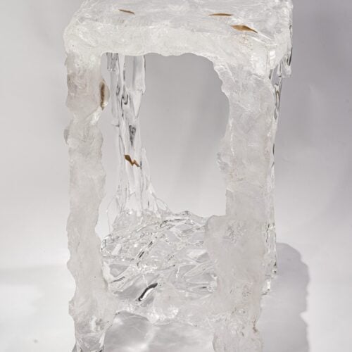Glacier Veil Accent Table