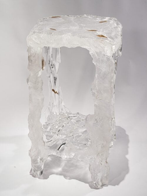 Glacier Veil Accent Table