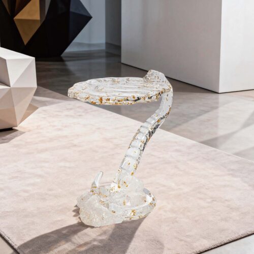 The Gilded Ophidian Side Table Main