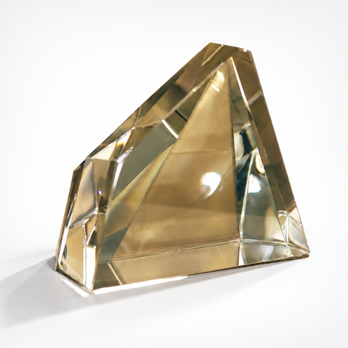 crystal bookend