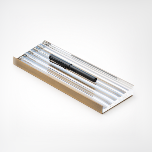 Crystal Pen Tray