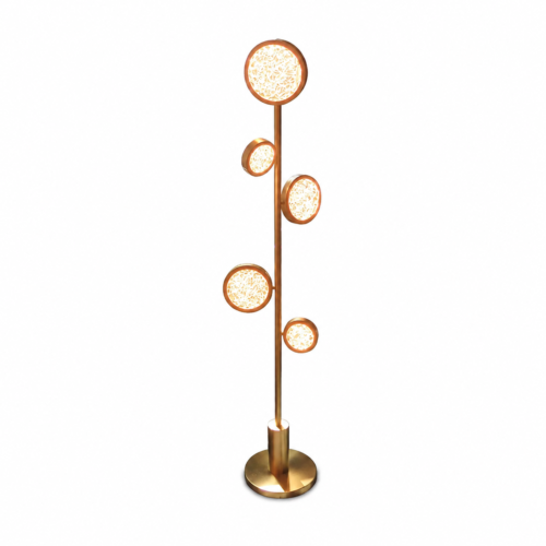 Luxurious Circles Floor Lamp for modern living spaces